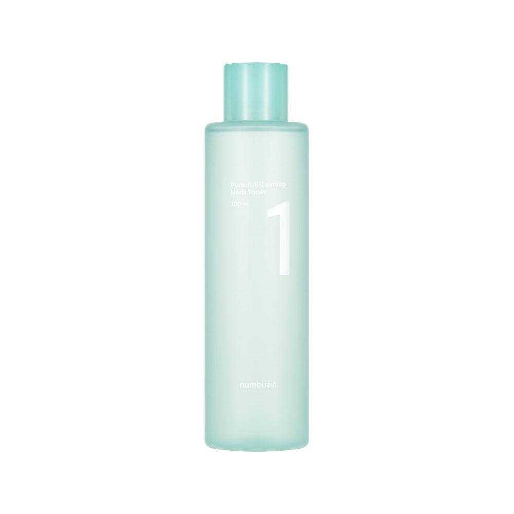numbuzin No.1 Pure - full Calming Herb Toner 300ml - Glam Global UKnumbuzin