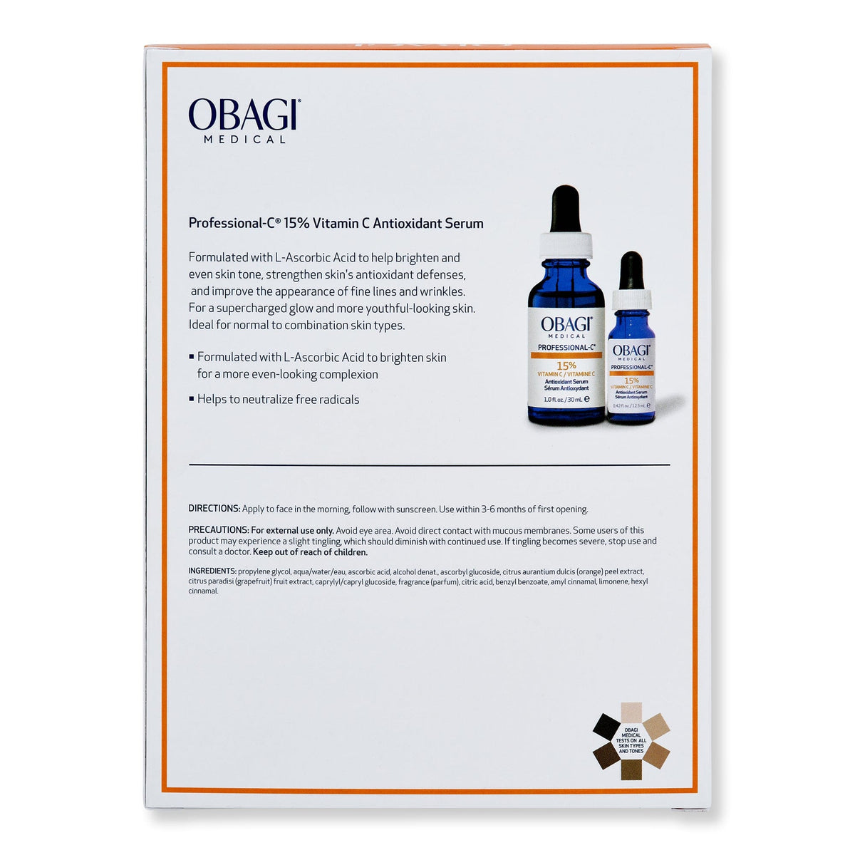 Obagi Professional-C 15% Brightening Kit – 30ml & 12.5ml