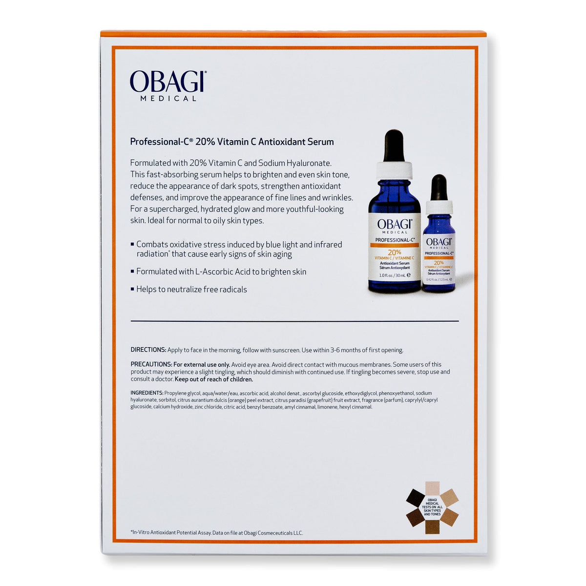 Obagi Professional-C 20% Brightening Kit – 30ml & 12.5ml