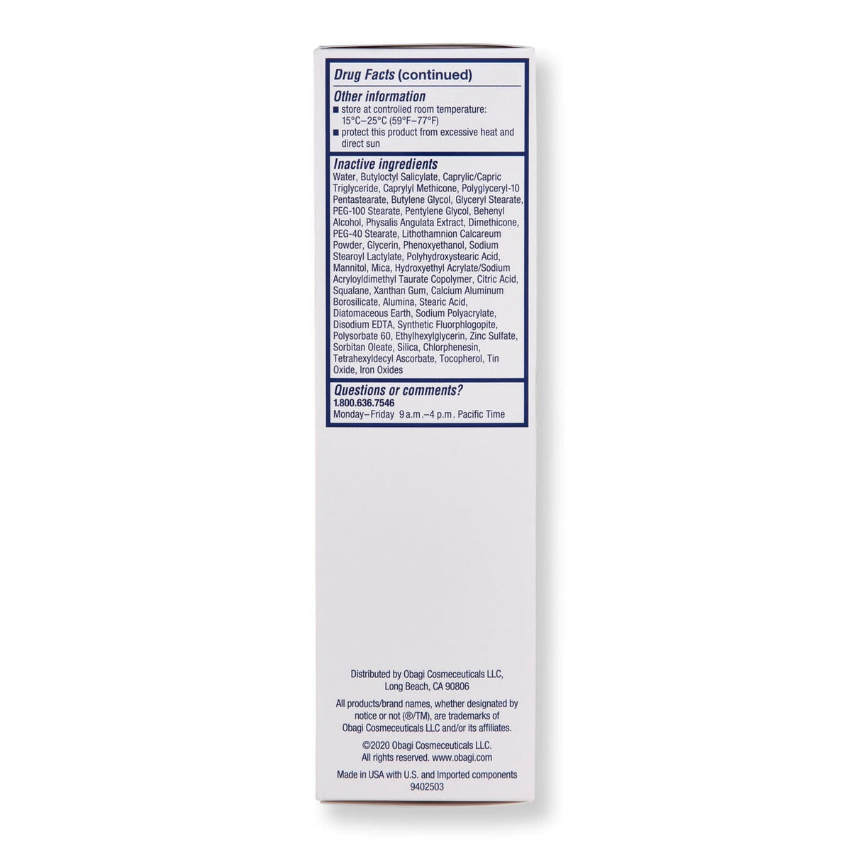 Obagi Sun Shield Tint Broad Spectrum SPF 50 Cool – 85g