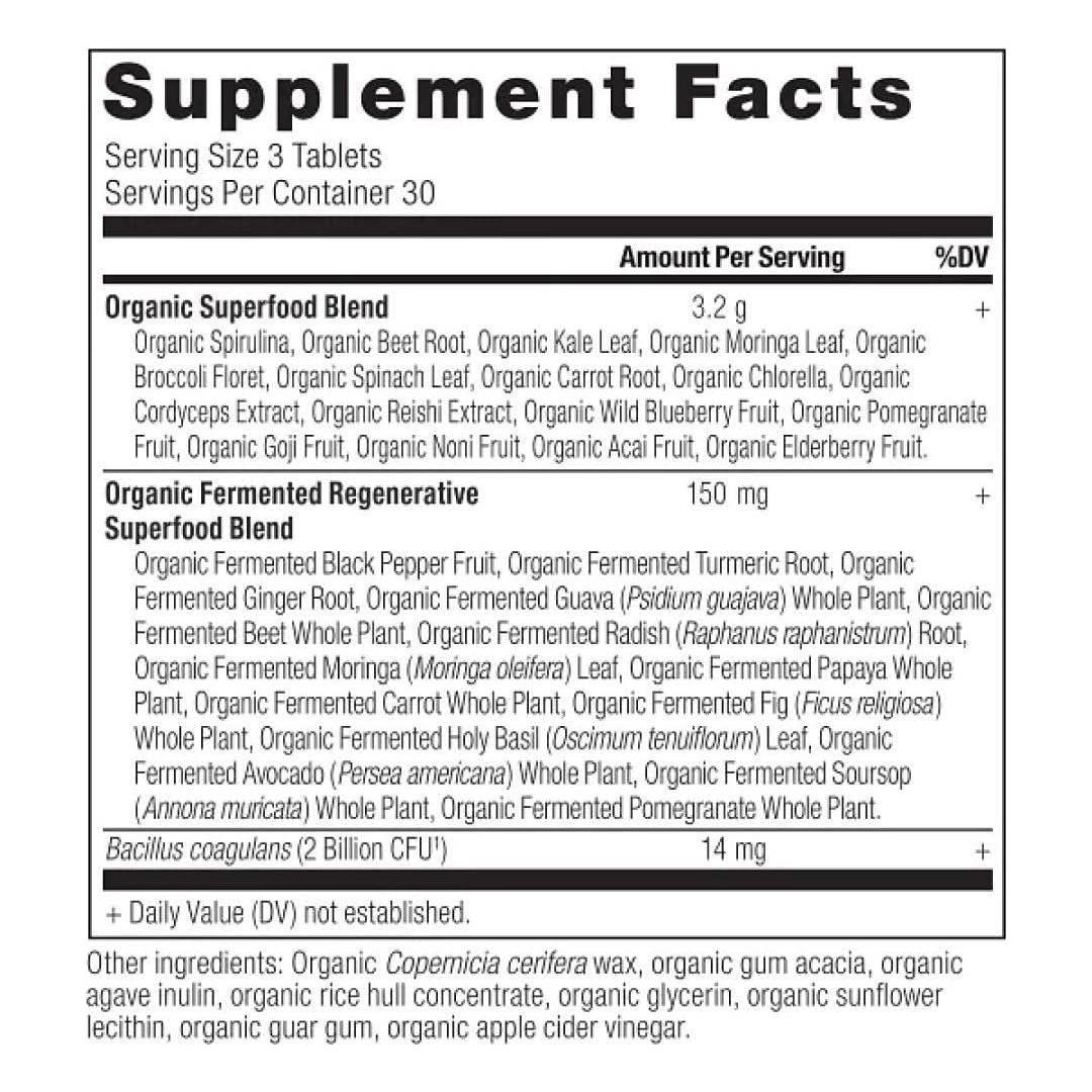Ancient Nutrition Organic SuperGreens - 90 Capsules - Glam Global UKAncient Nutrition