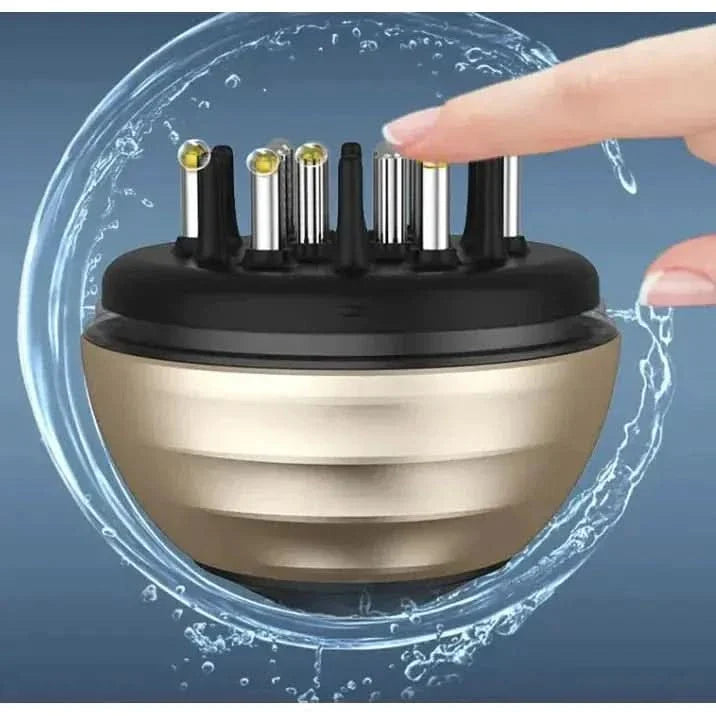 Outcome Scalp Treatment Comb – Portable 30ml Scalp Massage Comb for Nourishment & Relaxation - Glam Global UKGlam Global UK