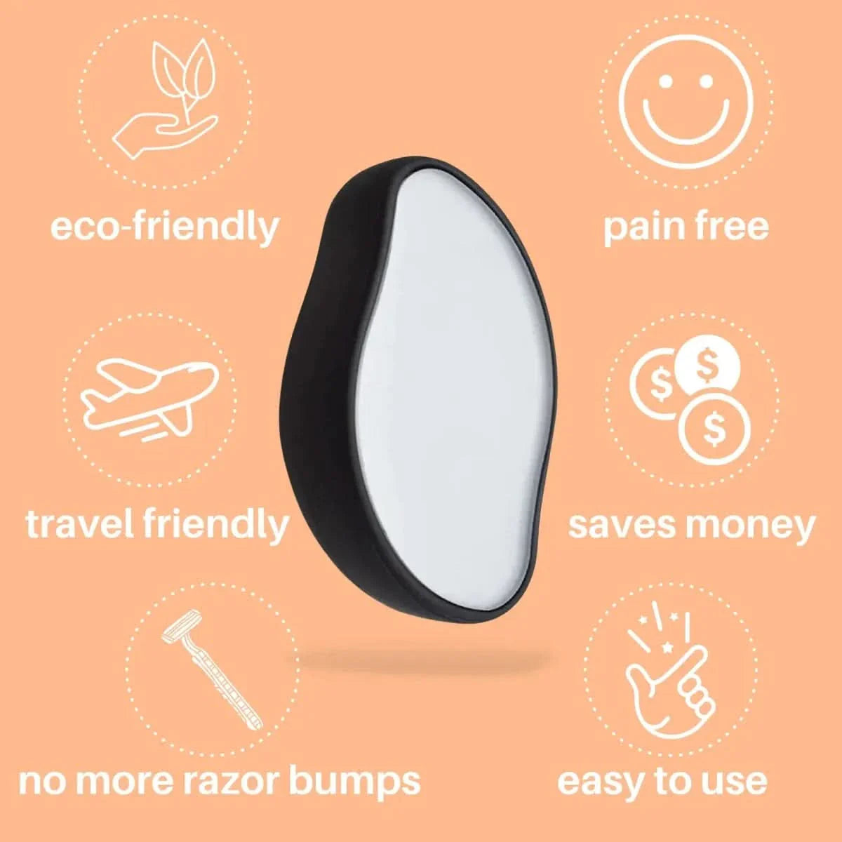 Painless Crystal Shave: Effortless Smoothness Every Time - Glam Global UKGlam Global UK