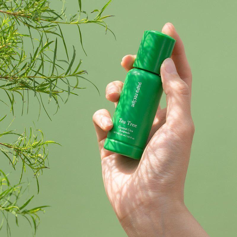 papa recipe Tea Tree Control Cica Ampoule 30ml - Glam Global UKpapa recipe