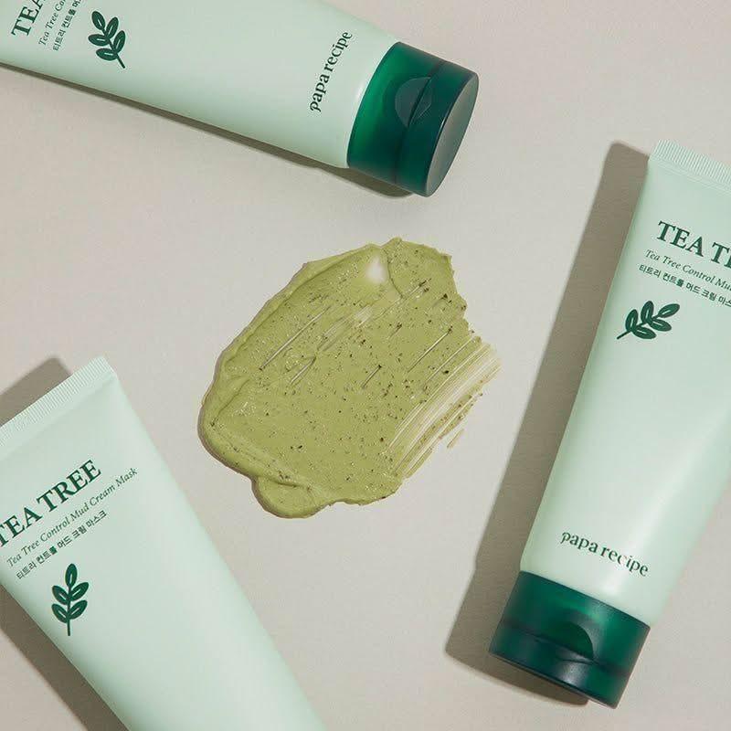 papa recipe Tea Tree Control Mud Cream Mask 100ml - Glam Global UKpapa recipe