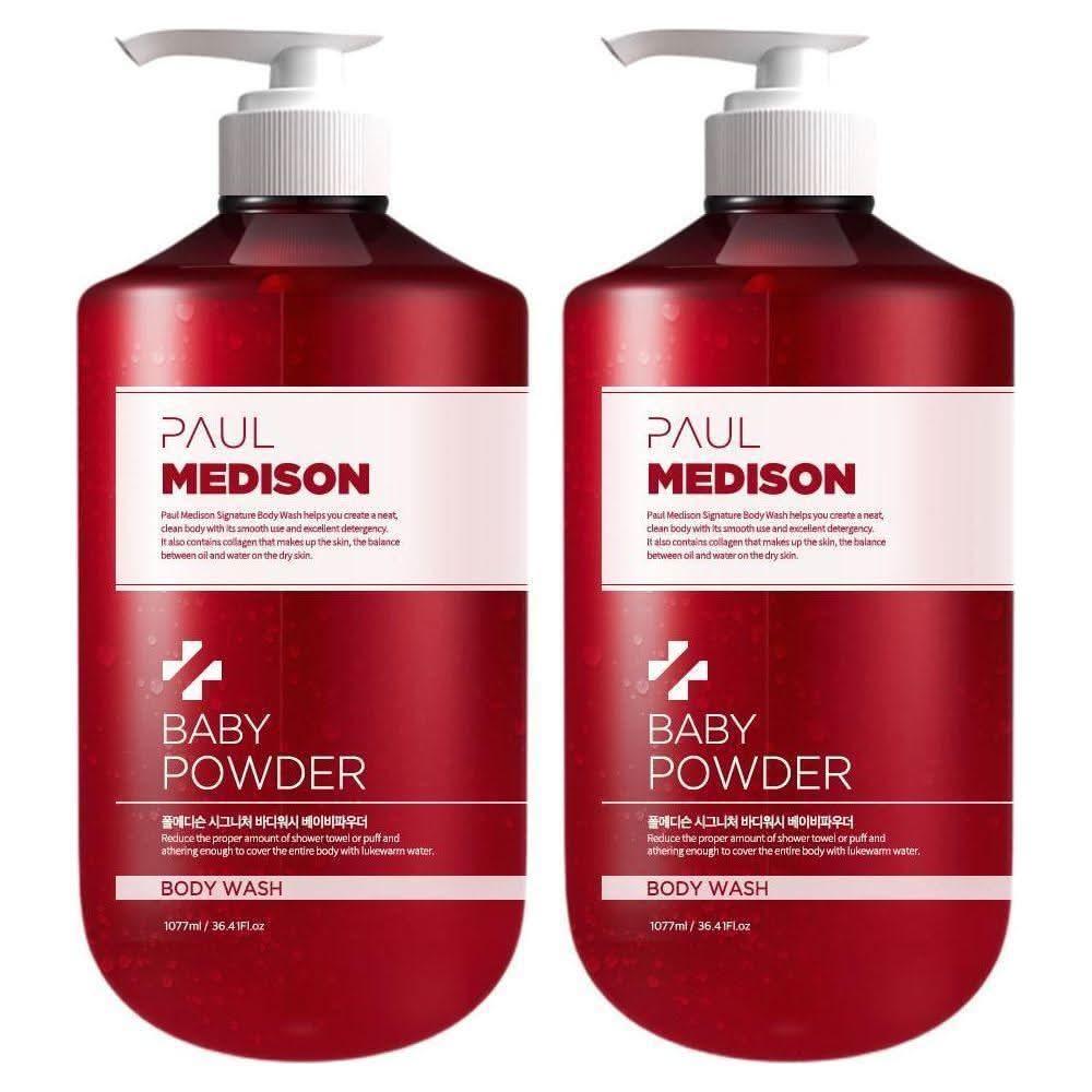 Paul Medison Signature Body Wash White Musk 1077ml X 2 | Luxurious Cleansing & Hydration - Glam Global UKPAUL MEDISON