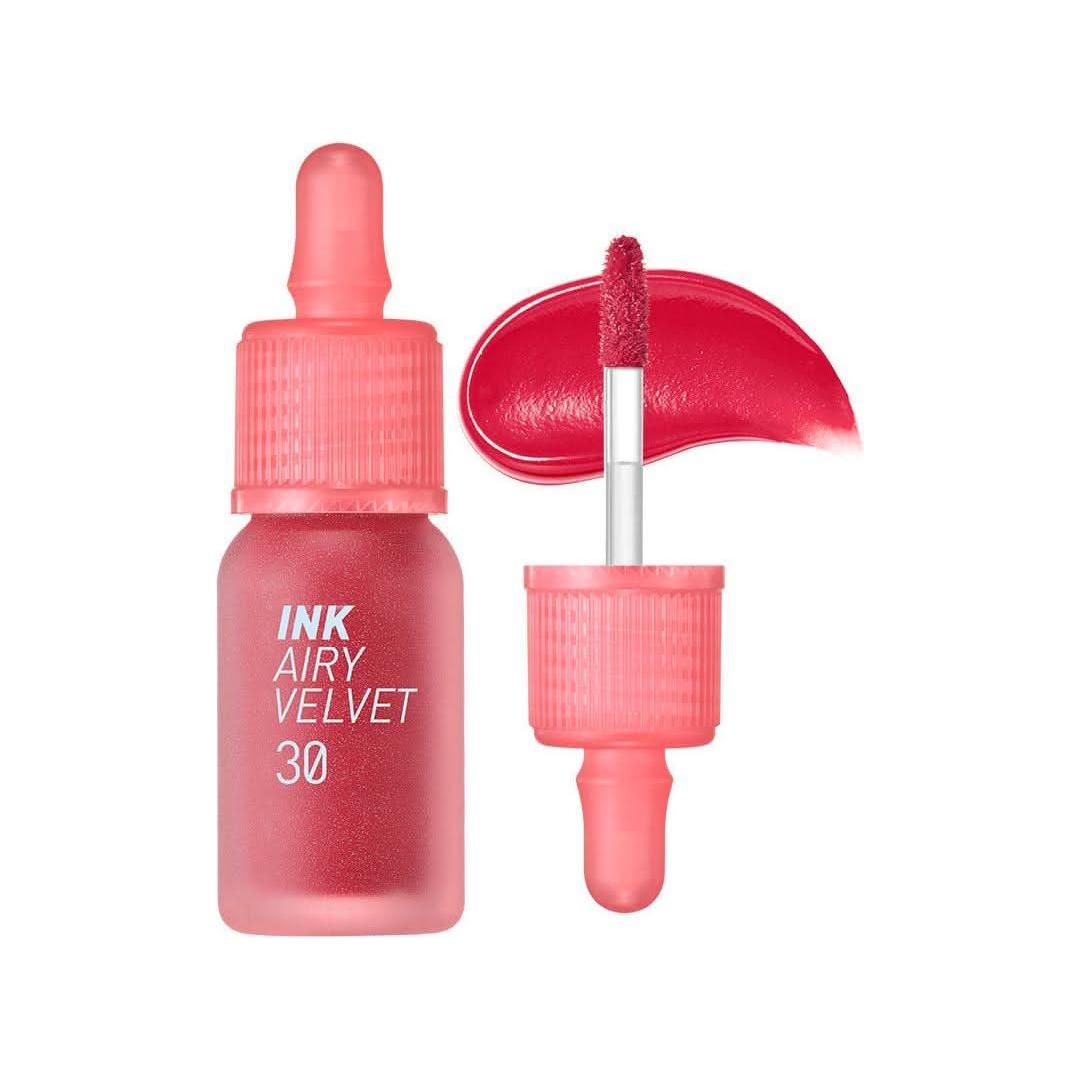 peripera Ink Airy Velvet - 4g (NEW Shades #26~#30) | Vivid & Subtle Liquid Lip Tint - Glam Global UKperipera