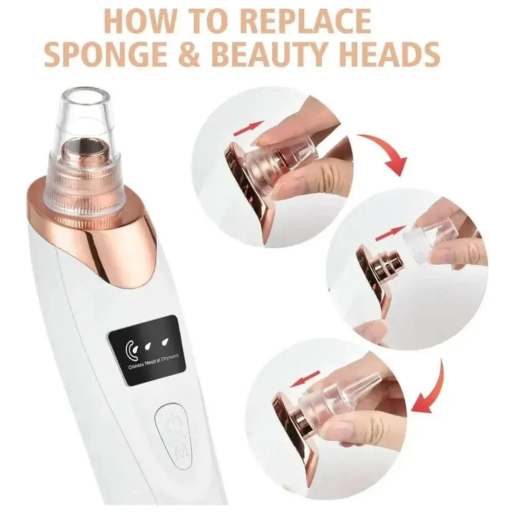 Pore Vacuum Blackhead Remover: The Ultimate Solution for Clear, Radiant Skin - Glam Global UKGlam Global UK