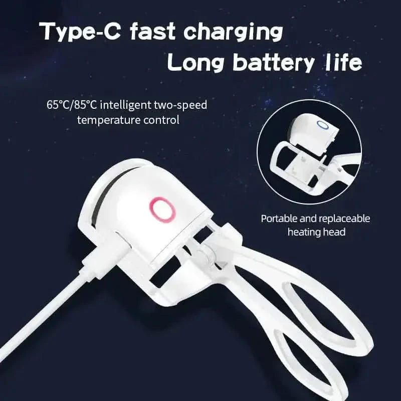 Portable Eyelash Curler: Effortless Long - Lasting Curls for Stunning Lashes - Glam Global UKGlam Global UK