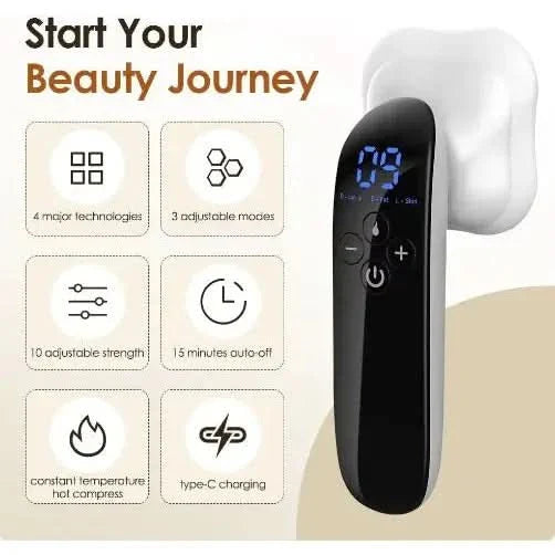 Portable Slimming Beauty Device – 4 - in - 1 Technology for Body Toning, Fat Burning & Skin Lifting - Glam Global UKGlam Global UK