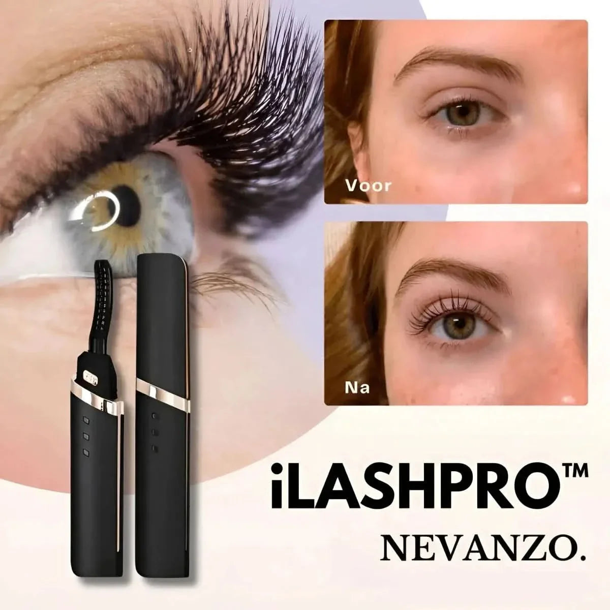 Effortless Elegance with the Portable USB Heated Eyelash Curler - Glam Global UKGlam Global UK