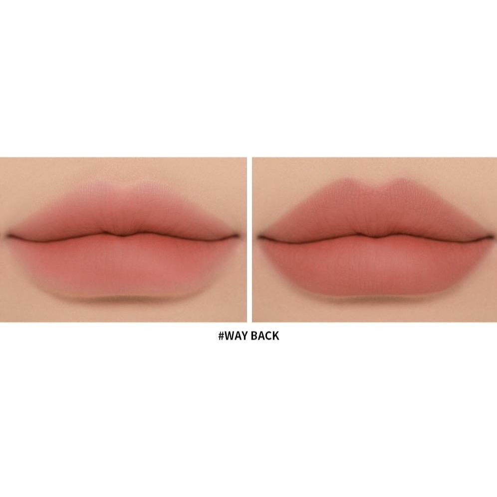 3CE Soft Matte Lipstick 3.5g – Way Back | Mate ultra pigmentado, ligero y duradero