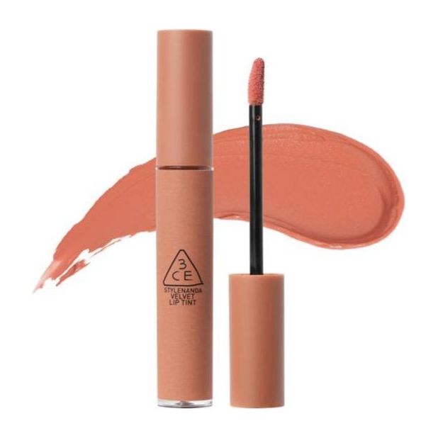 Tinta Labial Aterciopelada 3CE 4g – New Nude | Acabado Mate Suave, Ligero y Duradero