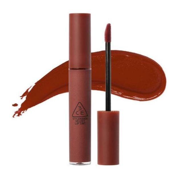 3CE Velvet Lip Tint 4g – Taupe | Color mate aireado, ligero y de larga duración