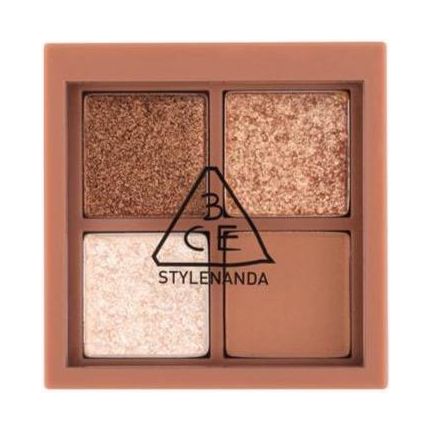 3CE Mini Multi Eye Color Palette – #Casual Talk | Tonos Marrones Suaves para Looks Versátiles del Día a la Noche