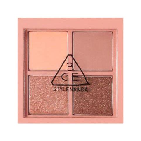3CE Mini Multi Eye Color Palette – #Side By Side – 4.2g | Tonos Malva Elegantes para un Glamour Sofisticado