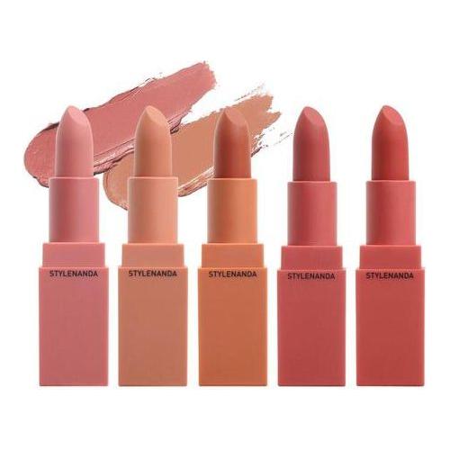 3CE Mood Recipe Matte Lip Color – #No2 | Acabado mate intenso con cremosidad y confort