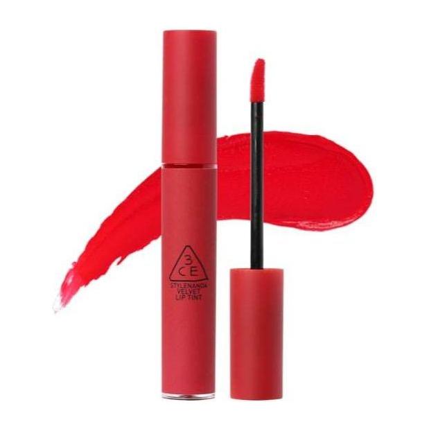 Tinta de Labios Aterciopelada 3CE – 4 g (#BEST EVER) | Color Mate Ligero y Ventilado con Pigmento Intenso