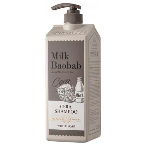 Champú BIOCLASSE LECHE BAOBAB Cera para el Cabello – Jabón Blanco – 500ml | Limpieza Diaria Enriquecida con Ceramidas con Fragancia Fresca de Larga Duración