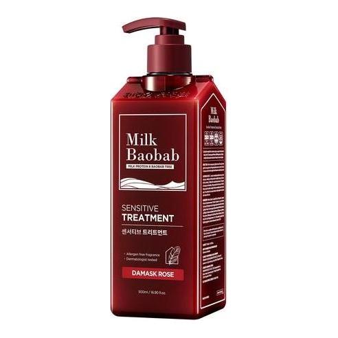 BIOKLASSE MILK BAOBAB Tratamiento Capilar Sensible 500ml – Rosa Damascena | Cuidado Nutritivo para Cabello Delicado