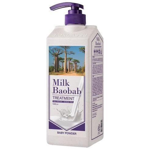 Tratamiento Capilar BIOKLASSE LECHE BAOBAB 1000ml – Polvo de Bebé | Hipoalergénico y Suavidad Duradera