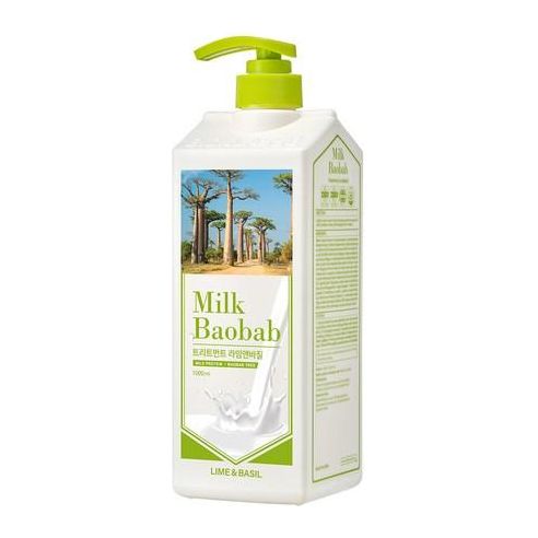 BIOKLASSE MILK BAOBAB Tratamiento Capilar 1000ml – Lima y Albahaca | Cuidado Fortalecedor y Potenciador del Brillo
