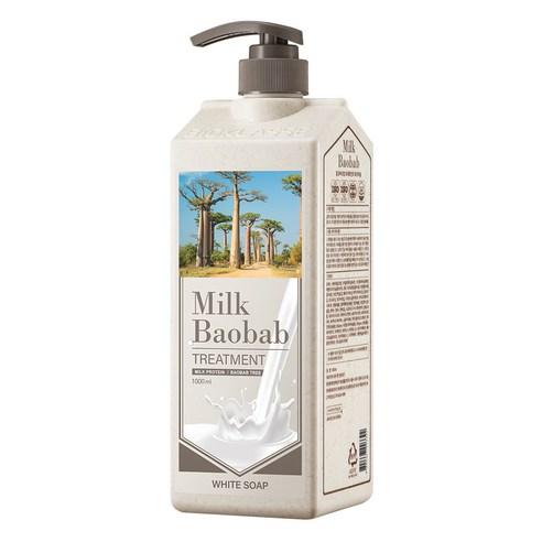 BIOKLASSE MILK BAOBAB Tratamiento Capilar 1000ml – Jabón Blanco | Nutrición Profunda y Fragancia Duradera