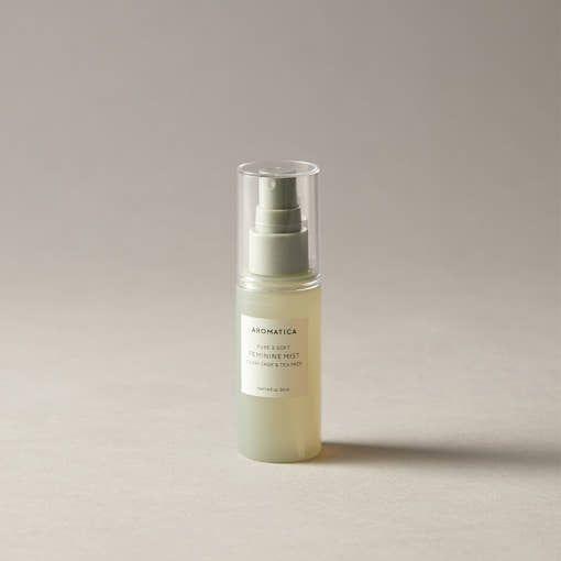 AROMATICA Pure & Soft Feminine Mist - Salvia Sclarea y Árbol de Té 50ml | Cuidado Calmante y Equilibrante del pH