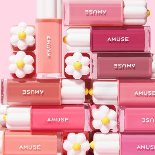 AMUSE Tinta de Labios Dew – 4g | Tinta Vegana de Larga Duración con Acabado Aterciopelado y Rocío