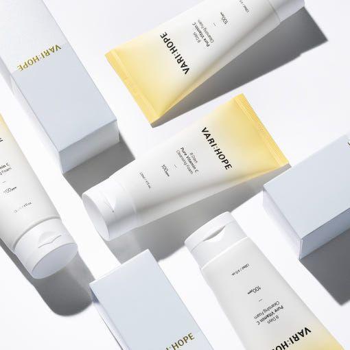 VARIHOPE 8 Days Espuma Limpiadora Pura de Vitamina C 120ml | Limpiador Iluminador e Hidratante