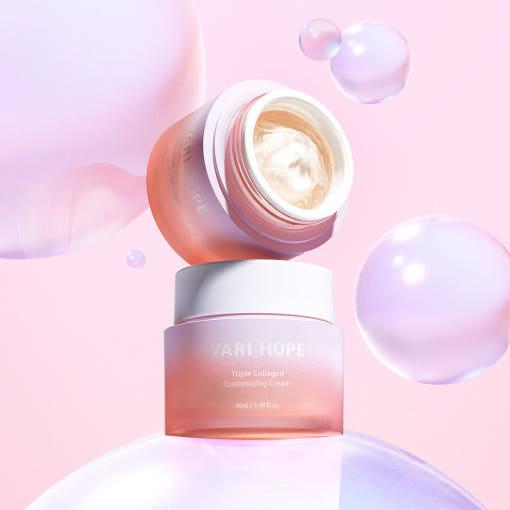 VARIHOPE Crema Personalizada Triple Colágeno 50ml | Hidratante y Lifting