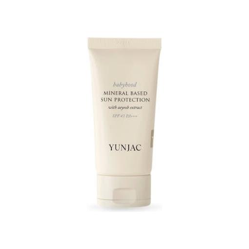 YUNJAC Babyhood Protección Solar Mineral SPF43 PA+++ - 50ml | Defensa UV Suave y Segura
