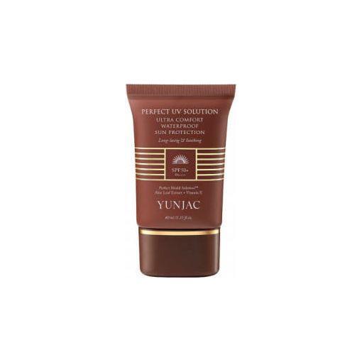 YUNJAC Perfect UV Solution Ultra Comfort Protector Solar Resistente al Agua SPF50+ PA++++ - 40ml | Defensa UV de Alto Rendimiento y sin Brillo