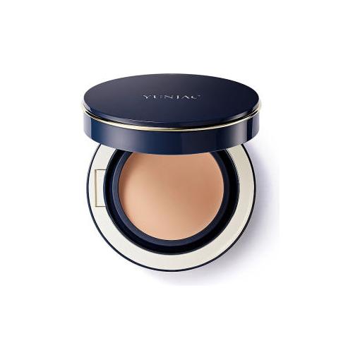 YUNJAC Base de Maquillaje Compacta Alisadora SPF50+ PA++++ - 16g | Cobertura Modulable y Acabado Aterciopelado