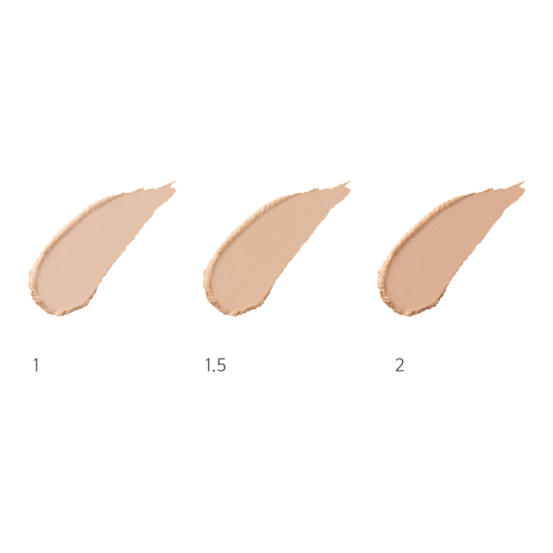 YUNJAC Base de Maquillaje Compacta Alisadora SPF50+ PA++++ - 16g | Cobertura Modulable y Acabado Aterciopelado