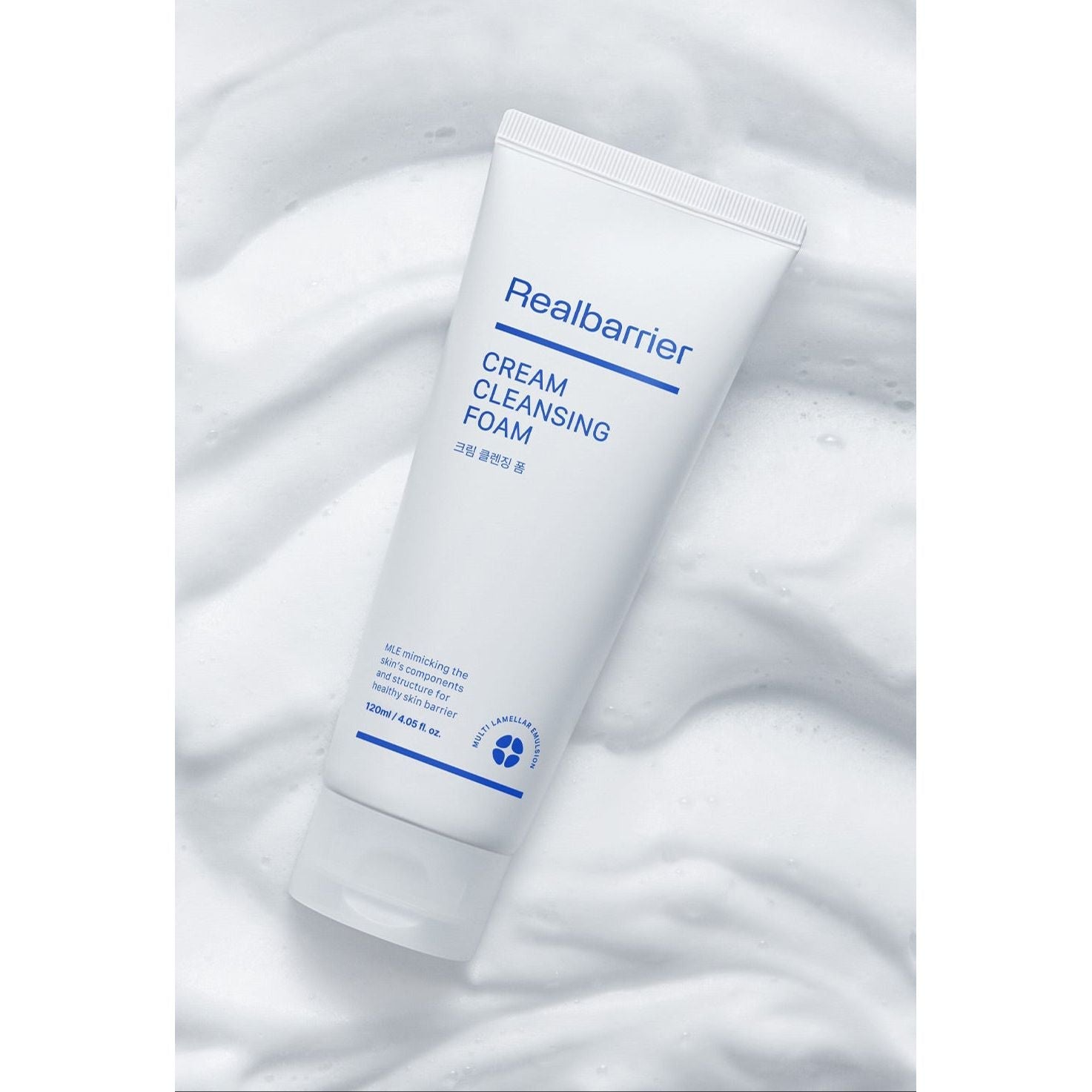 Real Barrier Crema Limpiadora en Espuma – 150ml | Limpiador Diario Hidratante y Respetuoso con la Barrera Cutánea