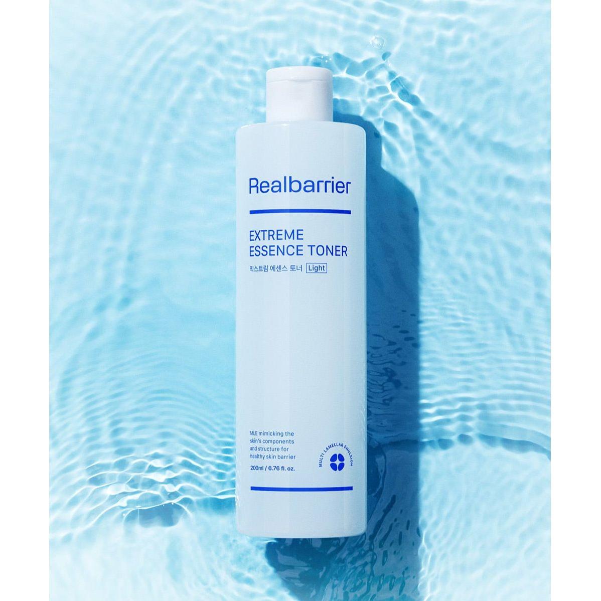 Real Barrier Extreme Essence Toner Light – 200ml | Hidratación Ligera que Fortalece la Barrera para Pieles Sensibles