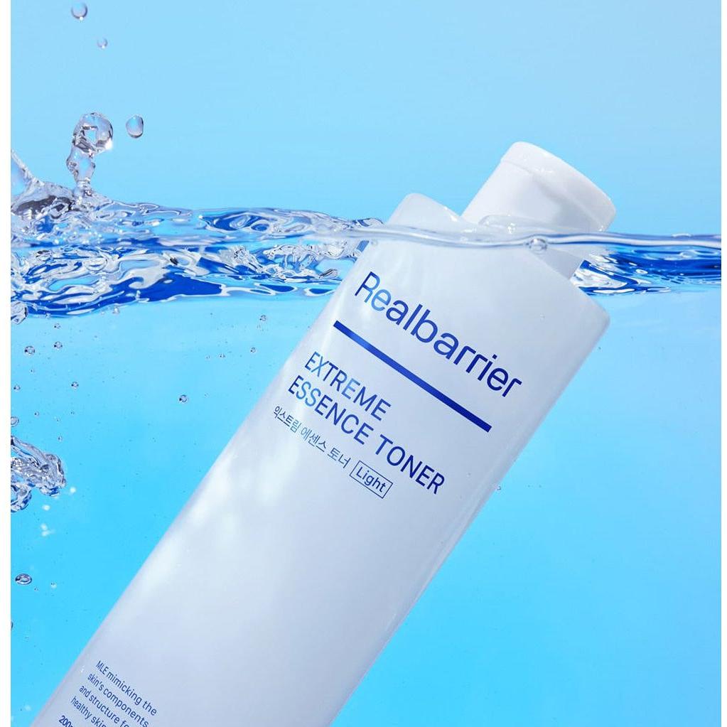 Real Barrier Extreme Essence Toner Light – 200ml | Hidratación Ligera que Fortalece la Barrera para Pieles Sensibles