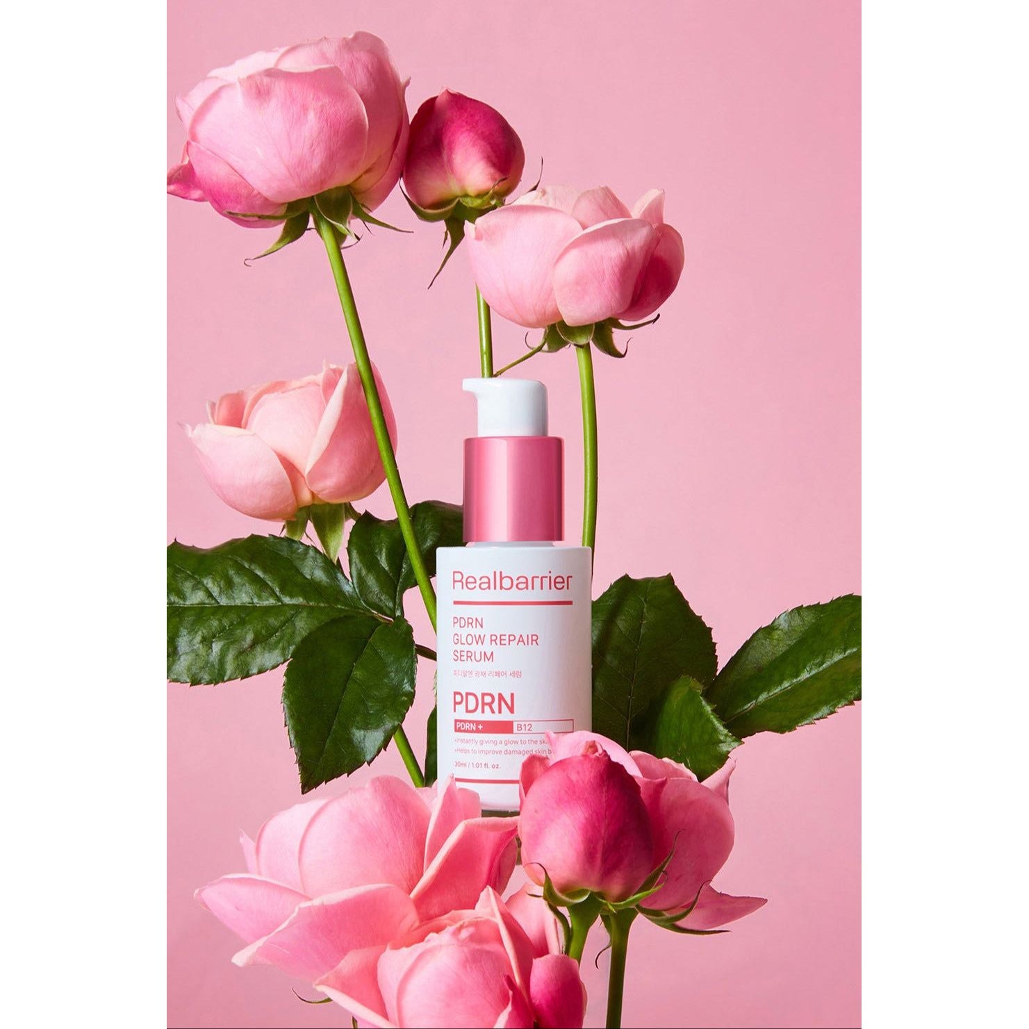 Real Barrier PDRN Glow Repair Serum – 30ml | Firming, Brightening & Deep Hydration