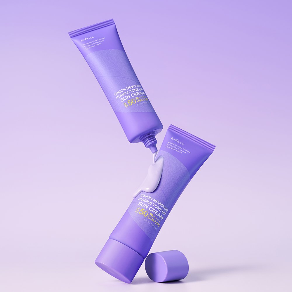 Isntree Purple Tone Up Sun Cream, 50ml – product view 3