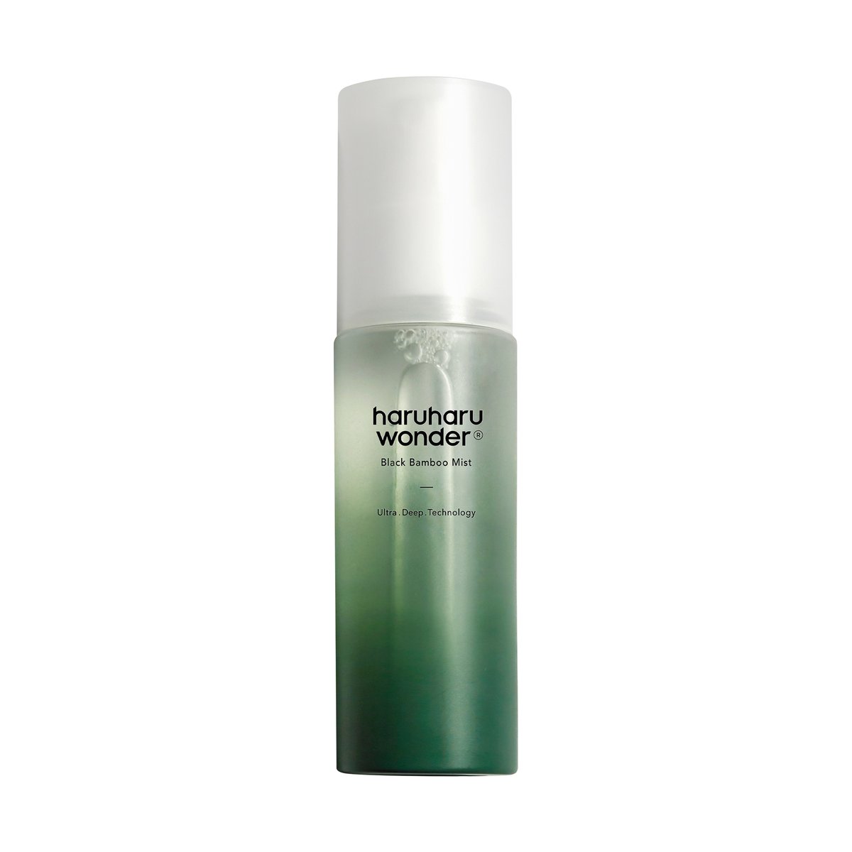 haruharu wonder Black Bamboo Mist, 80ml travel size bottle