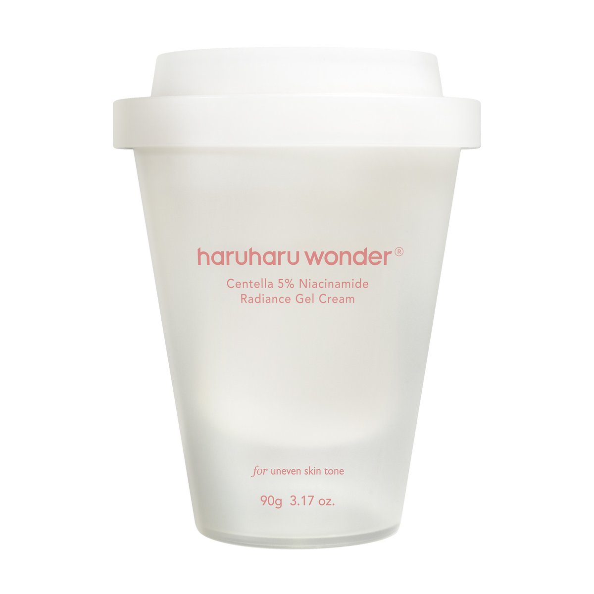 haruharu wonder Centella 5% Niacinamide Radiance Gel Cream, 90g jar