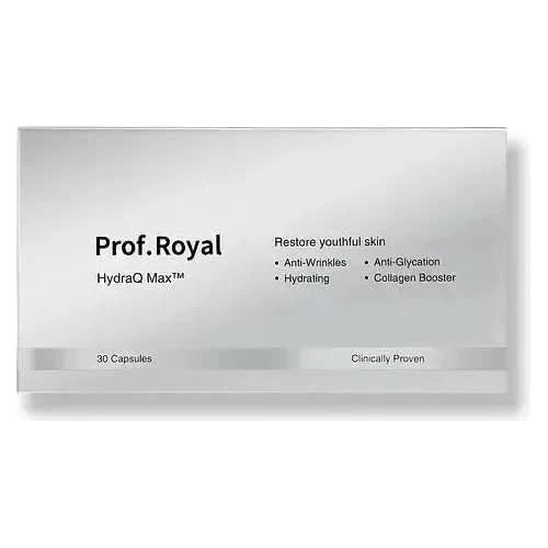 Prof.Royal HydraQ Max™ 30 Capsules - Glam Global UKProf.Royal