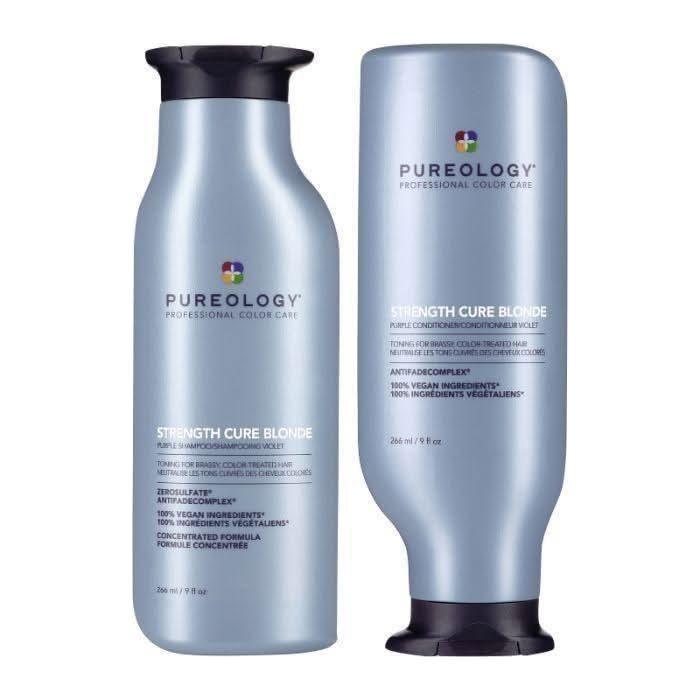 Pureology Strength Cure Blonde Shampoo & Conditioner 266ml - Glam Global UKPureology