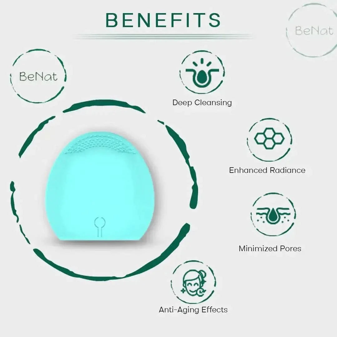 Rechargeable Facial Cleansing Brush - Glam Global UKGlam Global UK