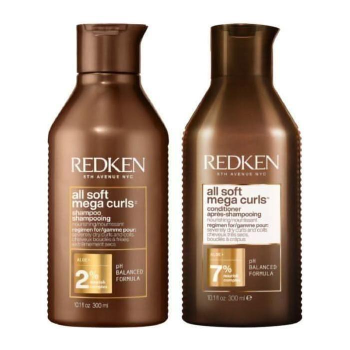 Redken All Soft Mega Curl Shampoo & Conditioner 2 x 300ml - Glam Global UKRedken