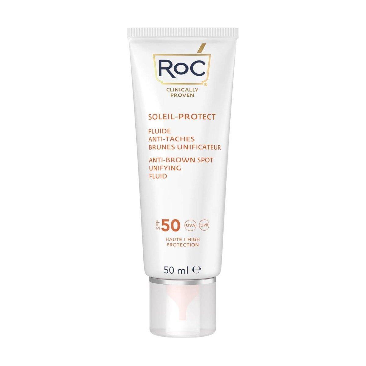 RoC Skincare Soleil - Protect Unifying Fluid Anti - Brown Spots SPF50 - 50ml - Glam Global UKRoC Skincare