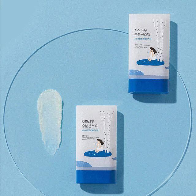 Round Lab Birch Juice Moisturizing Sun Stick - 19g | SPF 50+ PA++++ | Hydrating & Lightweight - Glam Global UKRound Lab