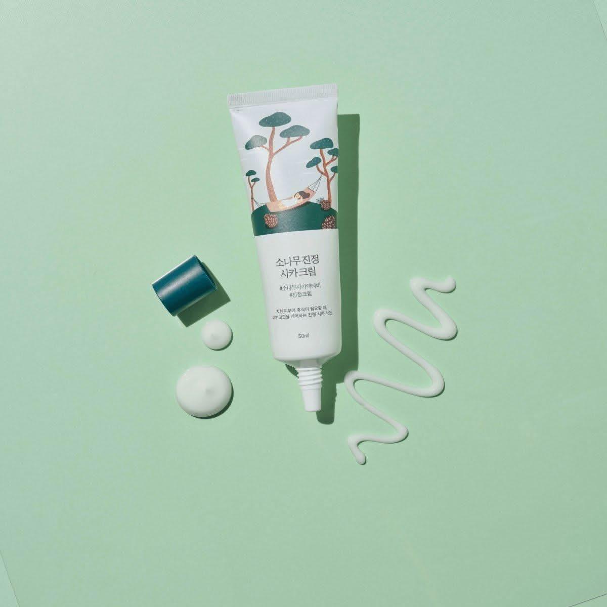 Round Lab Pine Calming Cica Cream 50ml - Glam Global UKRound Lab