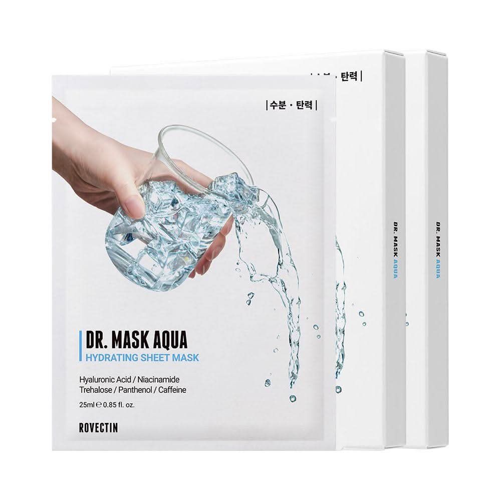 ROVECTIN DR. MASK AQUA 25ml X 5ea - Glam Global UKROVECTIN
